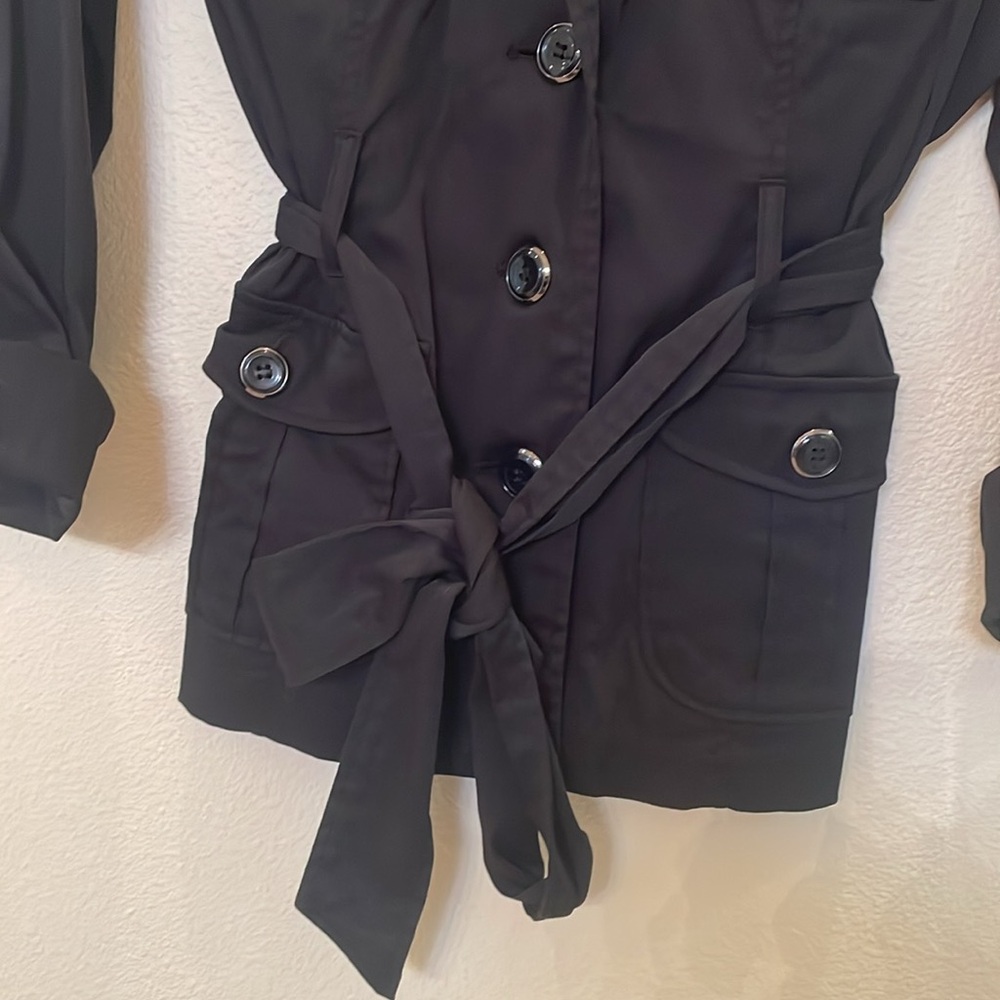 Dressbarn Button Up Tie Jacket Size XL - Picture 3 of 8